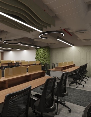 Open-Plan Workspace Design